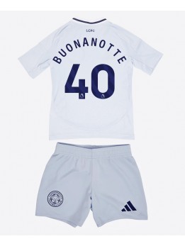 Leicester City Facundo Buonanotte #40 Replika Tredje Kläder Barn 2024-25 Kortärmad (+ byxor)